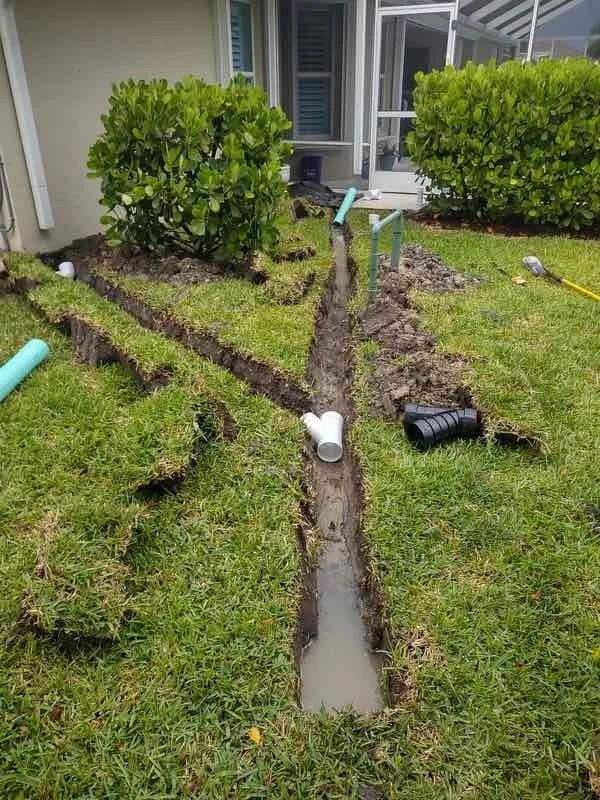 Residential drainage system Port St Lucie Residential drainage system Port St Lucie